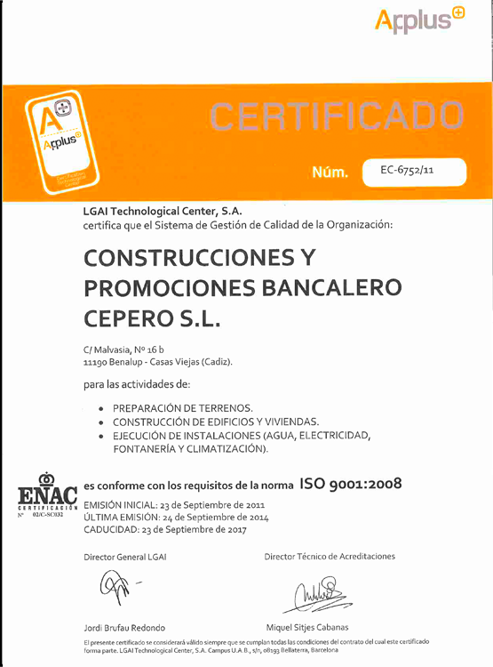 certificado